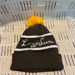 RARE Lazy Sun Pompom Beanie